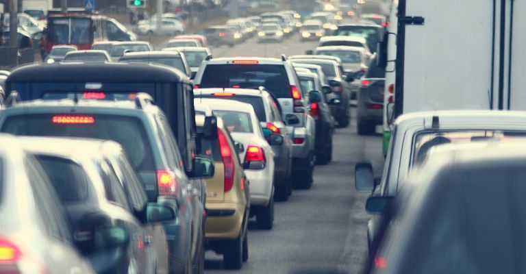 contaminación coches