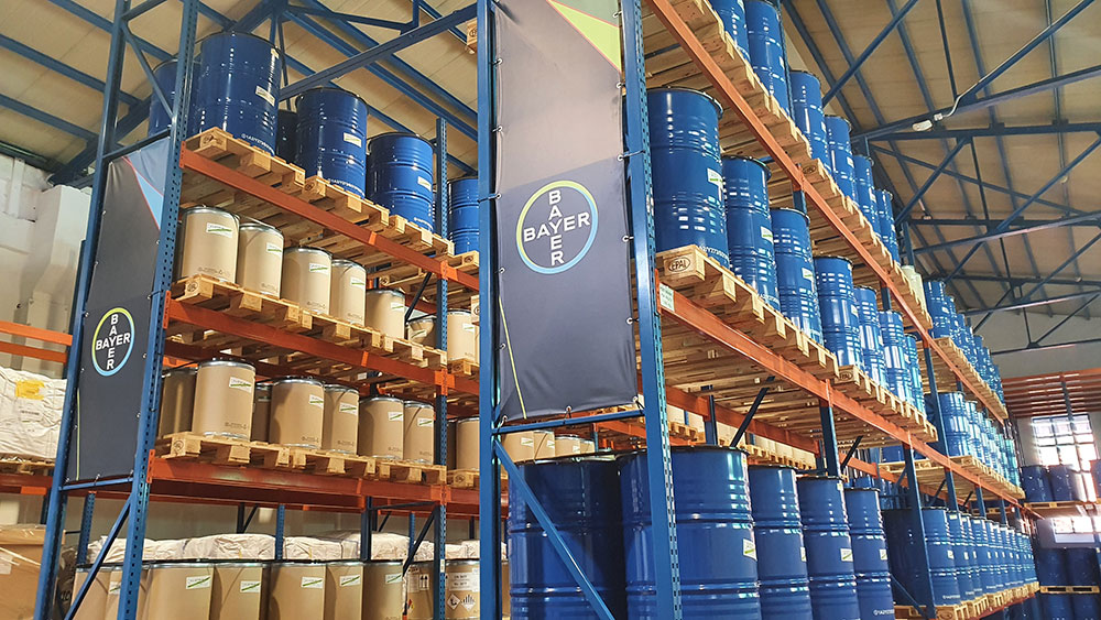 Almacen la felguera donde se guardan los principios activos para fabricar la aspirina.