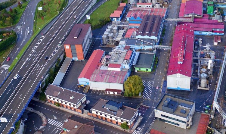 Planta Felguera vista aerea